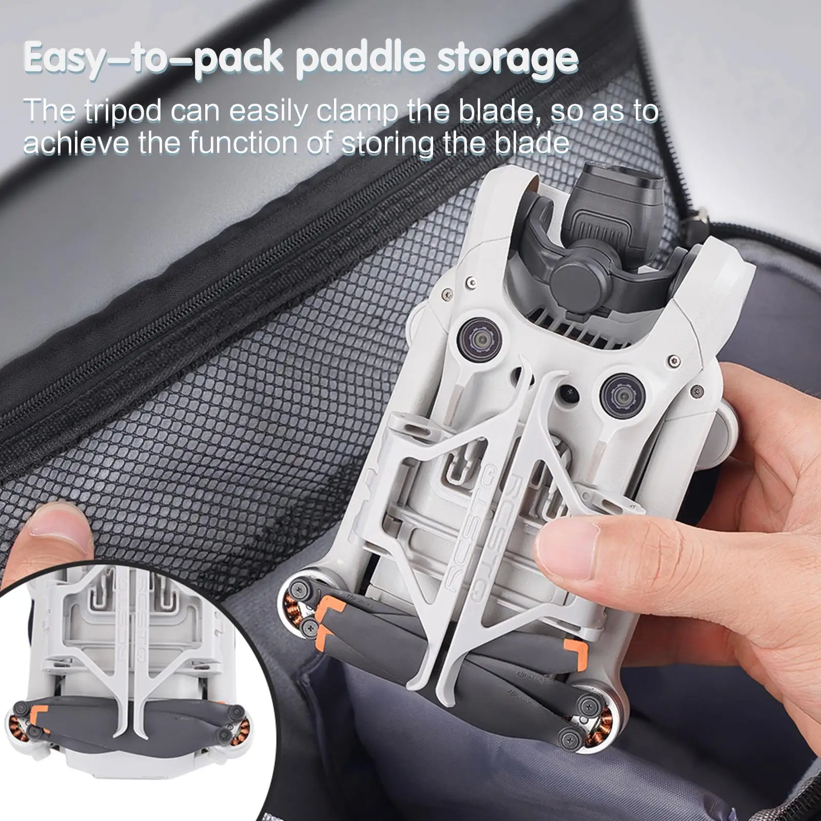 Heightening Tripod Is Applicable For DJI Mini 3Pro Flight Landing Gear Folding Tripod UAV Accessories RCSTQ