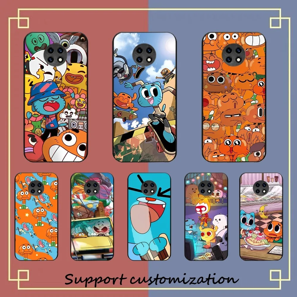 

the A-amazing W-world of gumball-S Phone Case For Redmi Note 4 X 5 A 6 7 8 Pro T 9 Pro 9S 10 Pro 11 Pro 11S 11Epro PocoM3pro