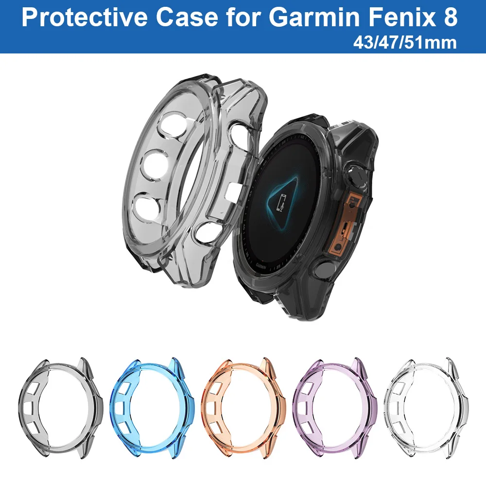 Transparent TPU Protective Half Cover Case