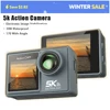 Action Camera 4K bicycle camera Electronic Stabilizer Action cam WiFi 5k Sport camera Helmet Video Recording Cameras for go pro 1