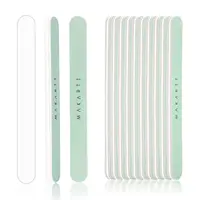 Makartt Fine Nail Buffer Block Shiny Nails Sponge 10PCS Natural Nail Polisher for Natural Nails Nail File 400 and 6000 Grit