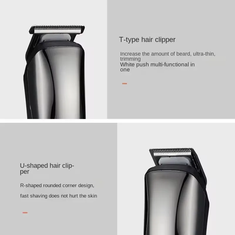 Xiaomi Youpin Hair Clipper 6 In 1 Hair Trimmer For Men Eyebrow Beard Trimmer Fully Washable Electric Hair Clipper Grooming Kit 2