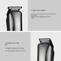 Xiaomi Youpin Hair Clipper 6 In 1 Hair Trimmer For Men Eyebrow Beard Trimmer Fully Washable Electric Hair Clipper Grooming Kit 2