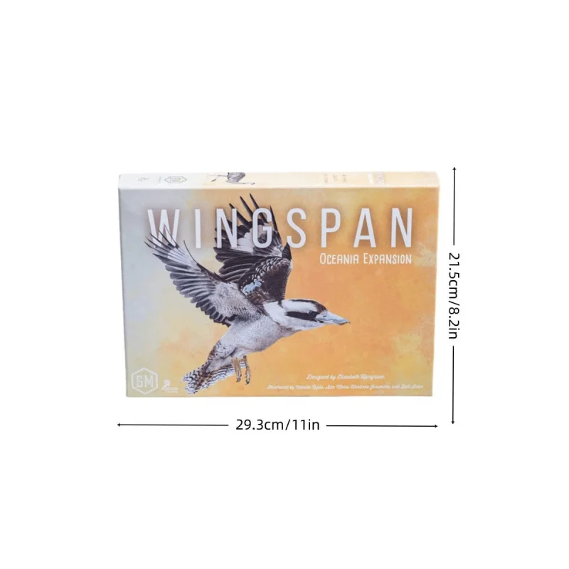 1PC Wingspan 영어 버전 보드 게임 카드, Stonemaier Games의 전략 게임, 2-4인용, 가족 파티 게임, Hummingbird Th