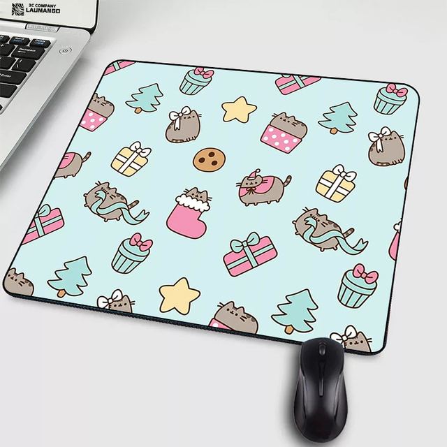 Cat Cartoon Mouse Pad Anime Mausepad PC Gamer Cabinet Tapis De Souris Varmilo Keyboard Gaming Accessories Laptop Mousepad
