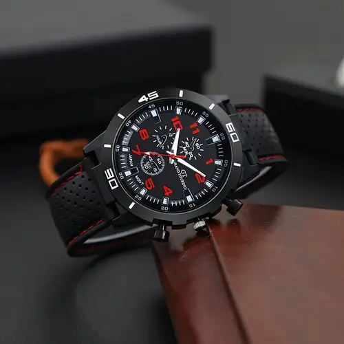 5 pieces of men's quartz watch set, perfect as a Christmas gift - Image 5