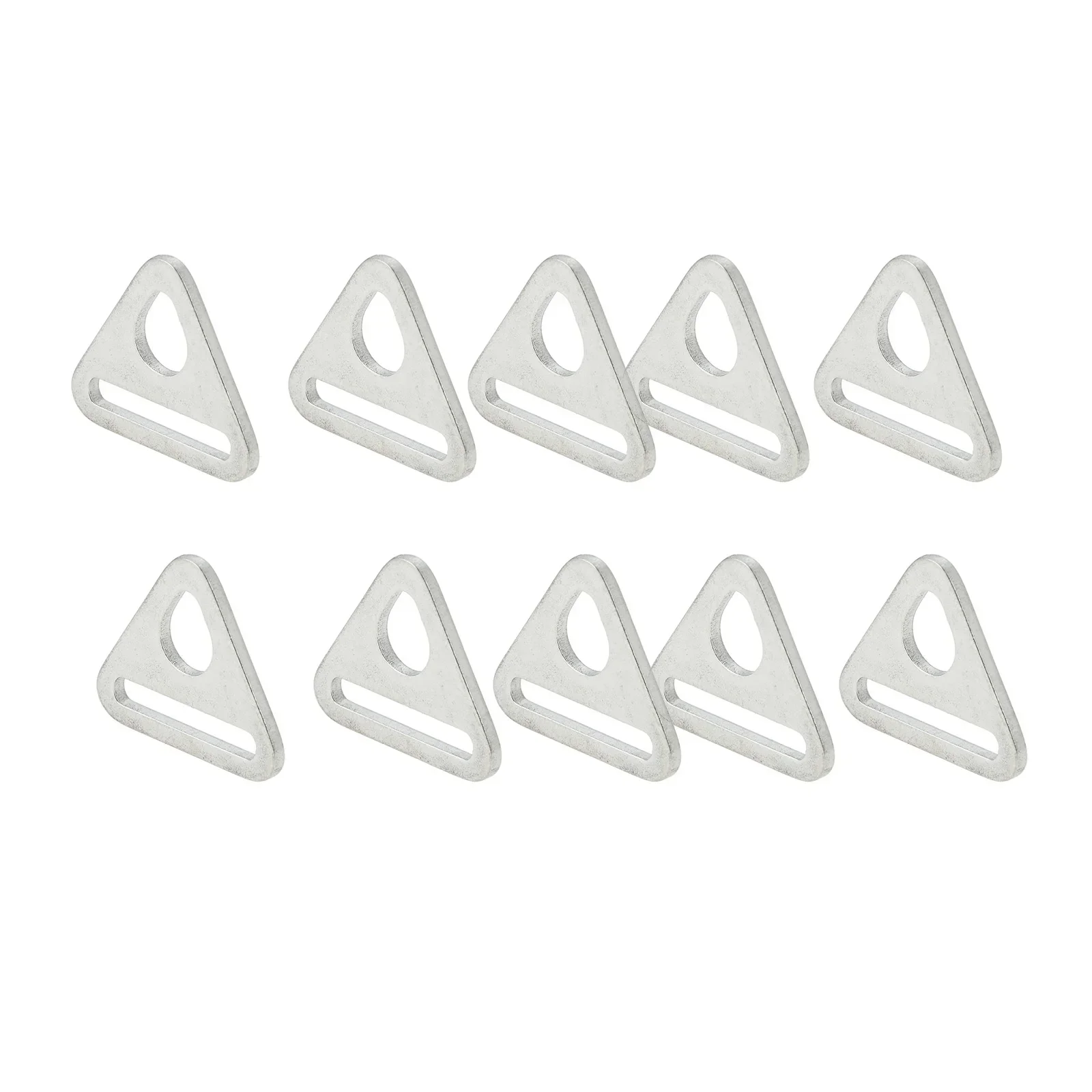 Camping Tent Accessories,Camping Tent Fasteners,Camping Cord Buckles,Camping Rope Buckle 5pcs 15/20/25mm Metal Adjuster Ring Bar Swivel Clip D Buckles Tent Awning Wind Rope Pull Point Reinforcement TriangleBuckle
