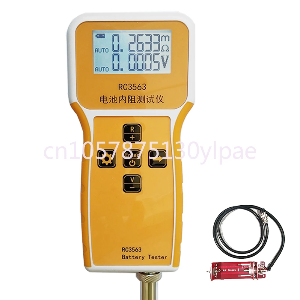 

Tester True Four-wire AC Lithium Lead-acid Battery Detector RC3563 200Ω 100V Battery Internal Resistance Voltage Tester Battery