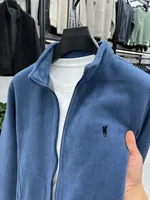 Sweat-shirt cardigan de marque haut de gamme pour hommes, nouveau créateur de mode, manteau en peluche brodé Paul, chaud et épais, veste décontractée, automne 2025 3