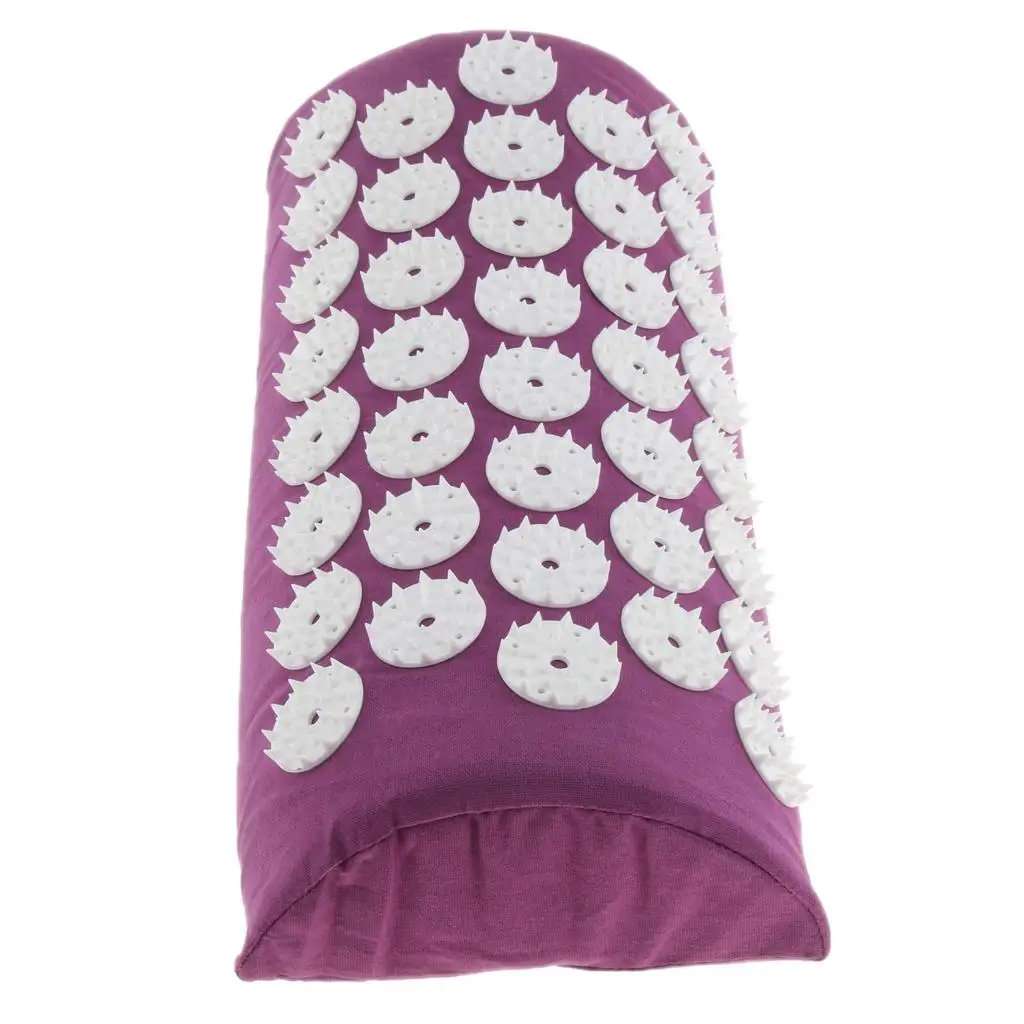 Acupressure set acupressure mat massage mat neck pillow for blood circulation