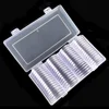 60Pcs Clear Transparent Coin Capsule Holder 33mm Round Boxed Coin Holder Plastic Storage Collectable Display Cases with capsules 6