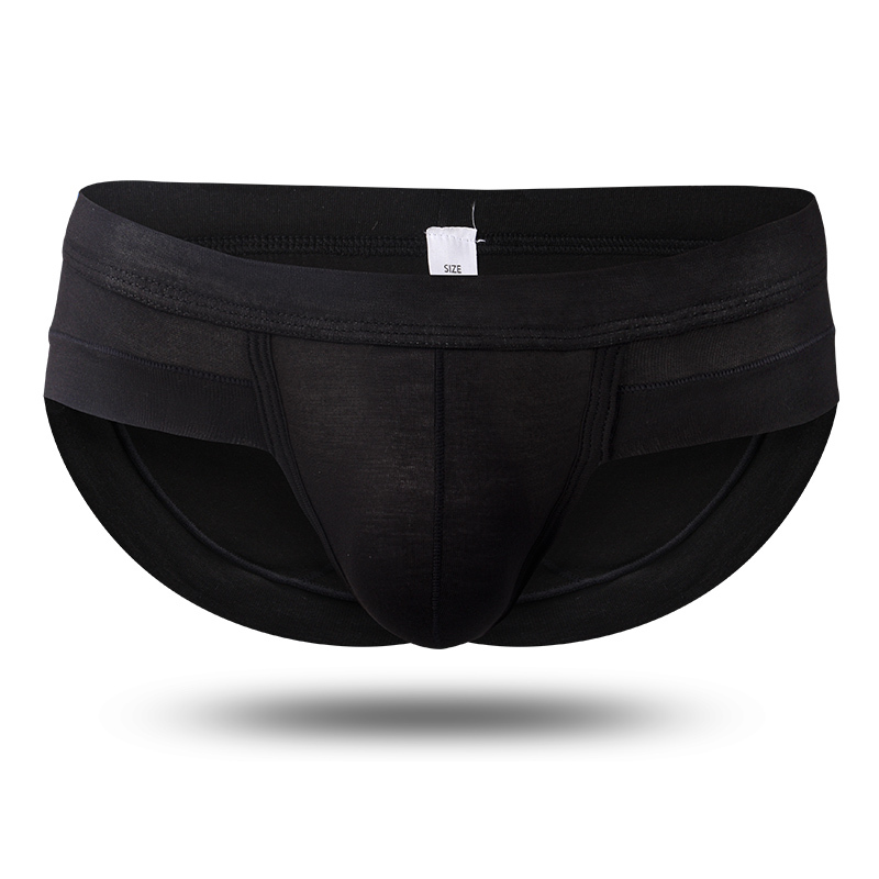 Men's briefs U convex Modal briefs Men's sense pouch Sports Breathable low rise shorts New