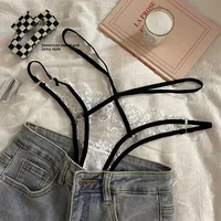 Sous-vêtements en dentelle esthétique Pure French Desire, sous-vêtements moulants taille basse avec trous respirants en maille Sexy, adulte sexy 4