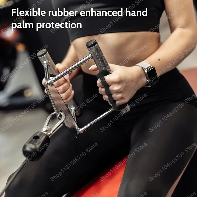 Anti-Slip Grip Strengthener No Sweaty Portable Finger Trainer Breathable Comfort Workout Grips for Dumbbell Lifting hand grips