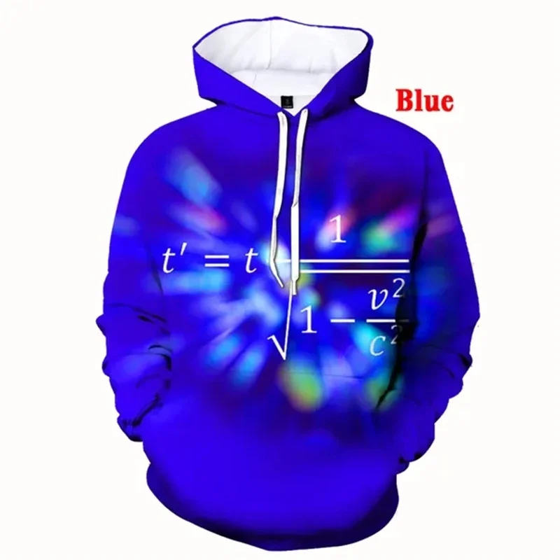 thumbnail image 1 of Sudadera con capucha de matemáticas divertida con estampado 3D para hombre, sudaderas de manga larga con patrón de ecuación, camisetas de calle de otoño, sudaderas holgadas con capucha, 1 of 5