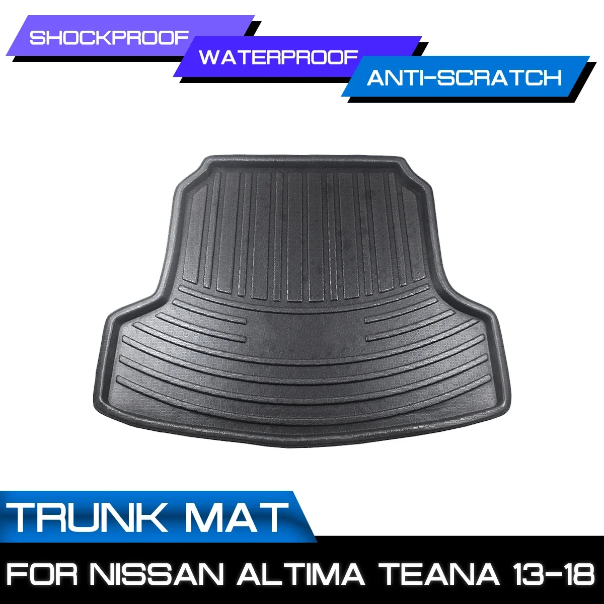 

Автомобильный напольный коврик, ковер для Nissan Altima Teana 2013, 2014, 2015, 2016, 2017, 2018, задний багажник, грязевая крышка