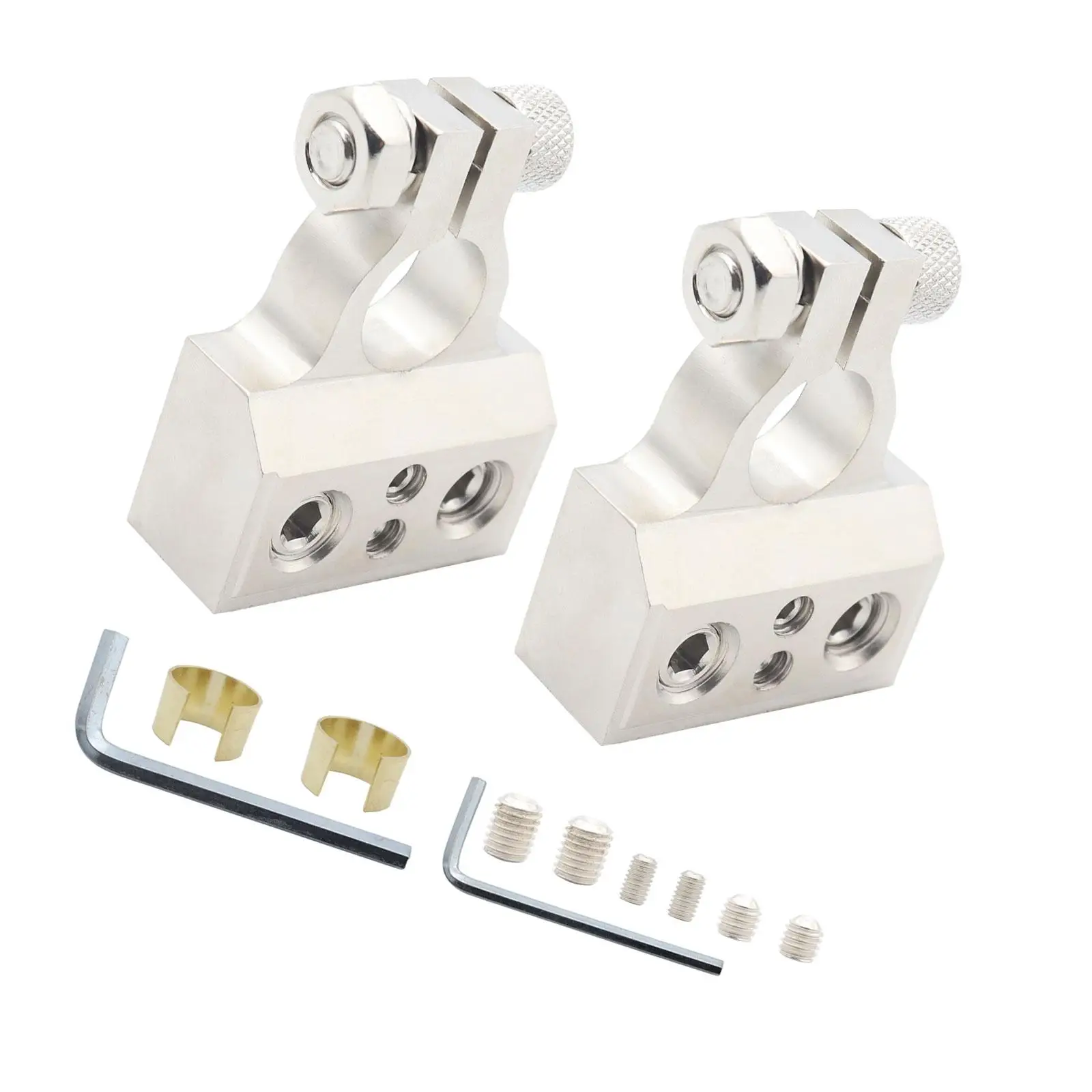 2x Generic Car Battery Terminals Connectors for Cars Automotive Vehicle