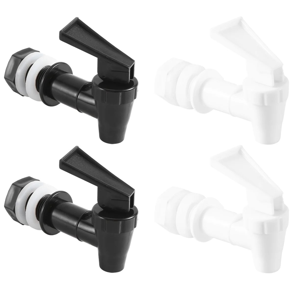 4 Sets Replacement Cooler Faucet Water Bottle Jug, Dispenser Tap Spigot Spout Water Beverage Lever Pour Dispenser Valve HOT