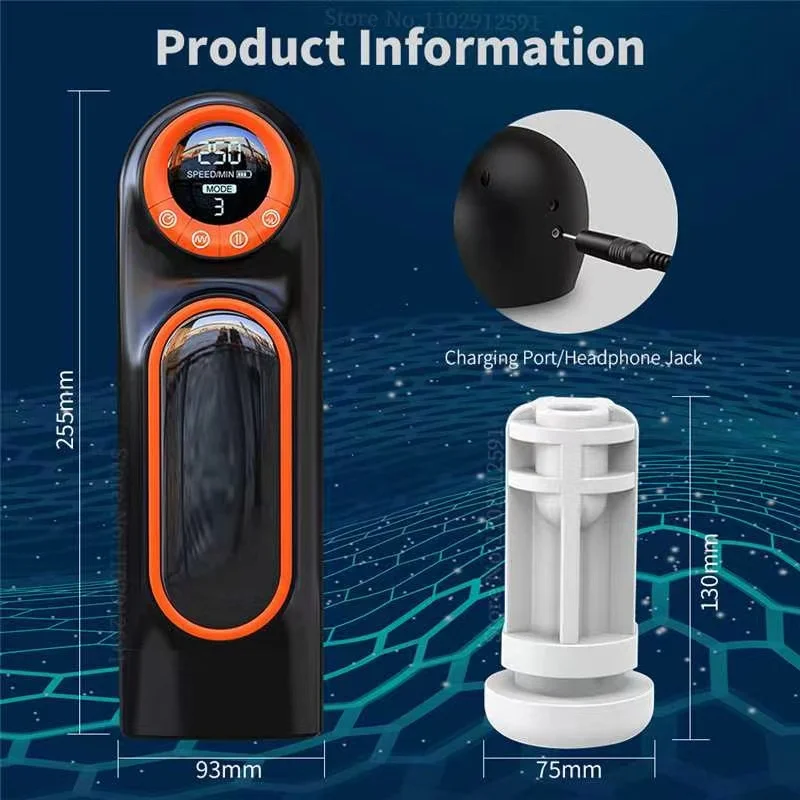 Automatic Telescopic Male Masturbator Cup 6