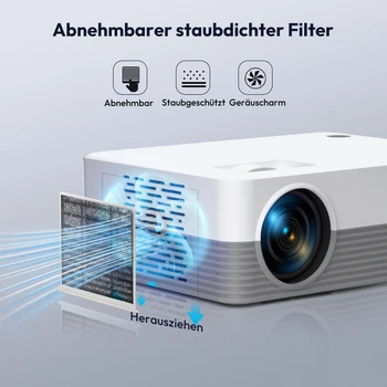 XGODY 4K Projector Full HD 2.4G 5G WiFi LCD LED Video Movie Beam Android Projector Home Theater Cinema Beamer 1GB 8GB Bluetooth 5