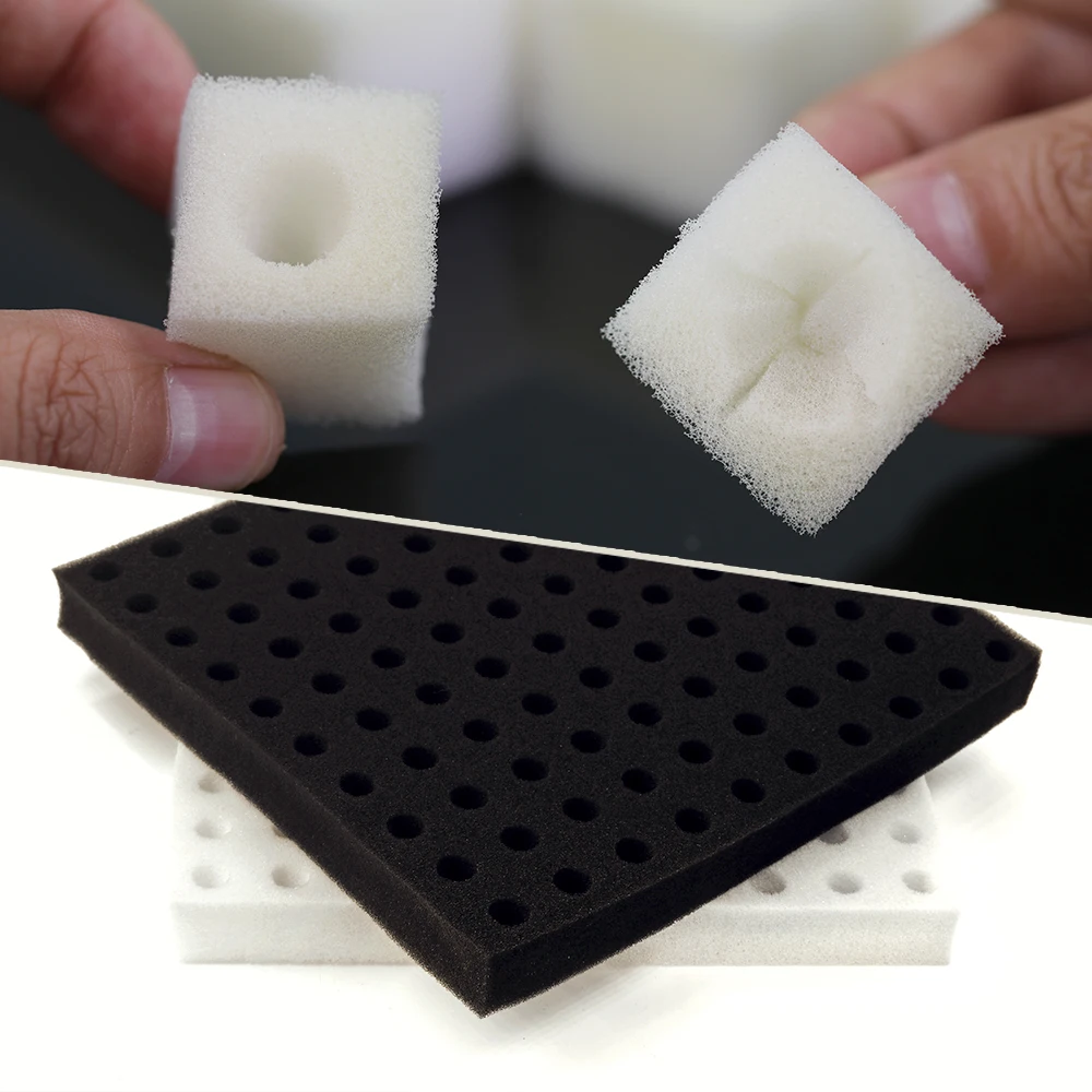 Hydroponic Sponge Planter Tool Square Seedling Sponge Garden Greenhouse Soilless Cultivation Small Bud Grow Water Retention Foam 4