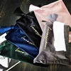 Tissue Box Embroidered Tissue Bag Set for Household Bedroom Velvet Paper Drawer Storage Box for Car Living Room Dining Room 4