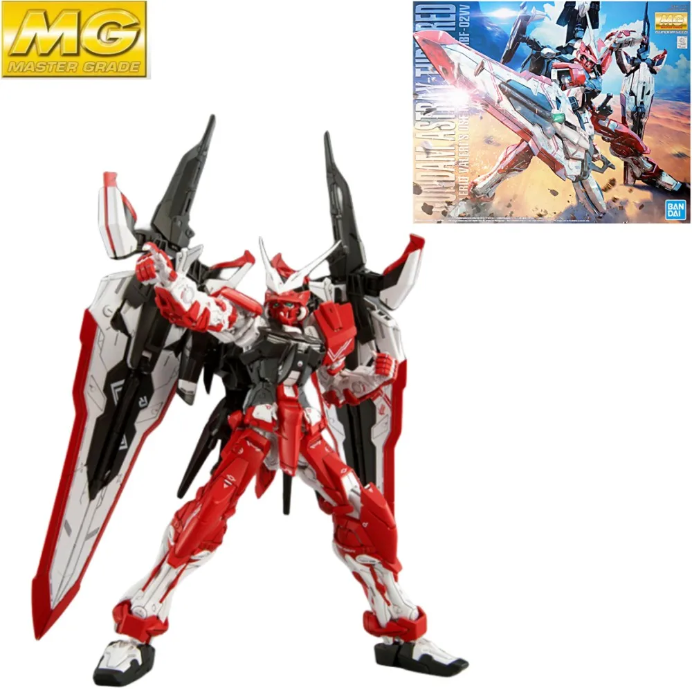 

Bandai Gundam Astray Turn Red MBF-02VV MG 1/100 Anime Counterattack To The Model Game Assembly Action Figures Kit Toys for Gift