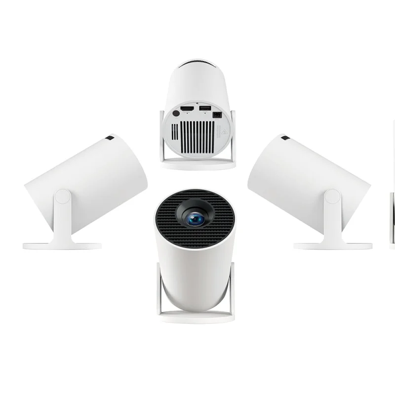HY300 Smart Mini Projector Wireless Bluetooth Android11.0Support1080P 4kDual Wireless Bluetooth5.4Indoor portable projector
