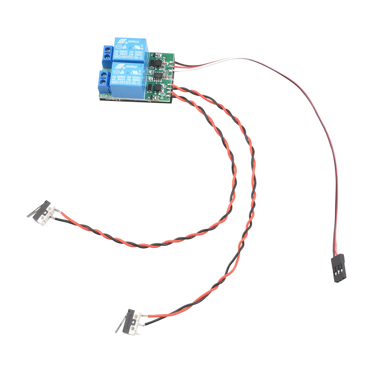 Module relais 10A pour moteur brossé RC - Contrôle avant/arrière, 1 ou 2 pièces