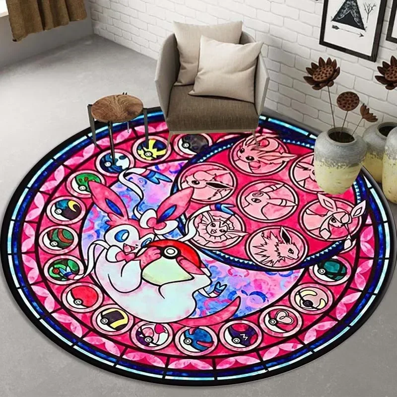 pokemon card rugs Anime Rug Pokemon Blastoise, Charizard and Bulbasaur Soft Polyester Carpet
