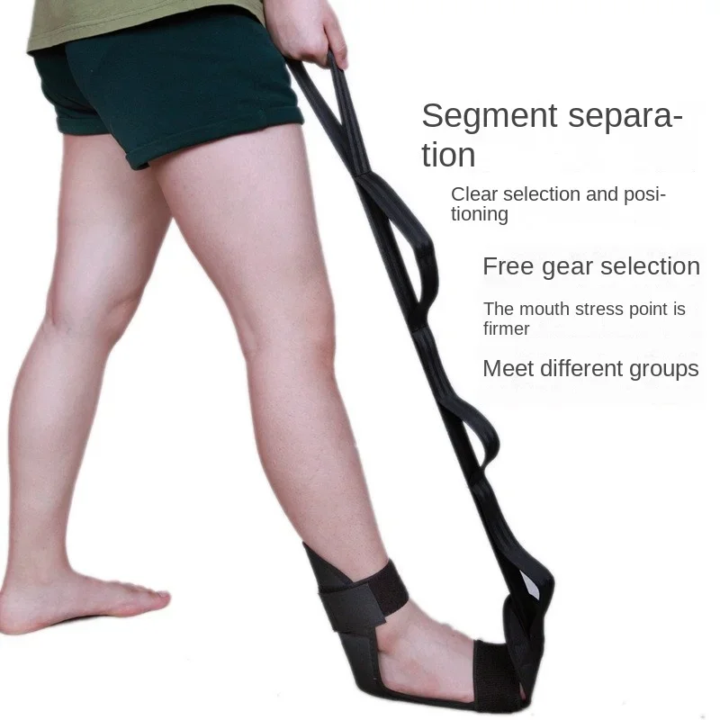 Yoga Ligament Stretching Belt Foot Rehabilitation Strap Plantar Fasciitis Leg Training Foot Ankle Joint Sports Calf Massager