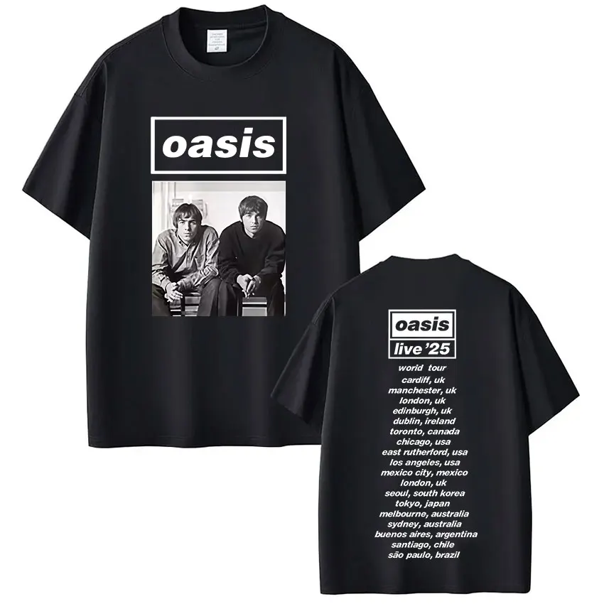 ◇UK限定◇oasis live '25 ワンダーウォール Tシャツ L Live '25