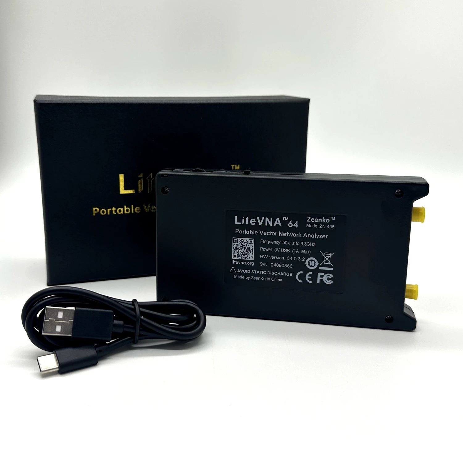 Original Hugen 50kHz ~ 6.3GHz tinyVNA LiteVNA 64 4