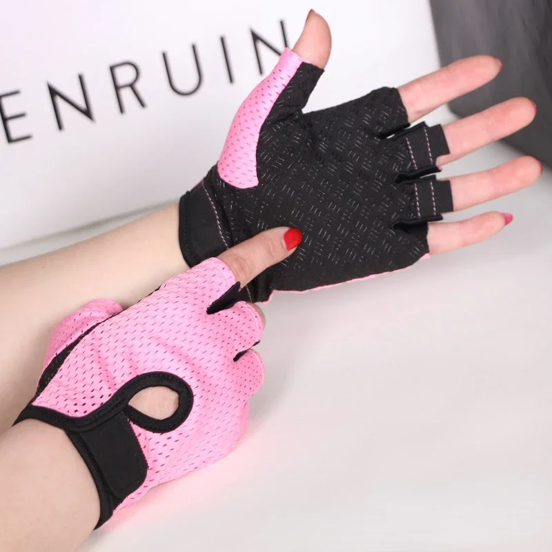Description Picture 5 of itemGym Gloves Fitness Weight Lifting Gloves Body Building Training Sports Gloves Workout Half Finger Hand Protector for Men Women