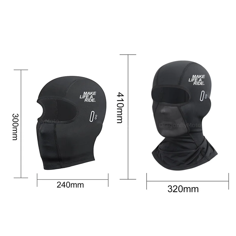 UV protection balaclava breathable polyester knit summer motorcycle