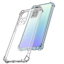 Durable Clear Silicone Air Bag Shockproof Phone Case Cover - REDMI NOTE 11T