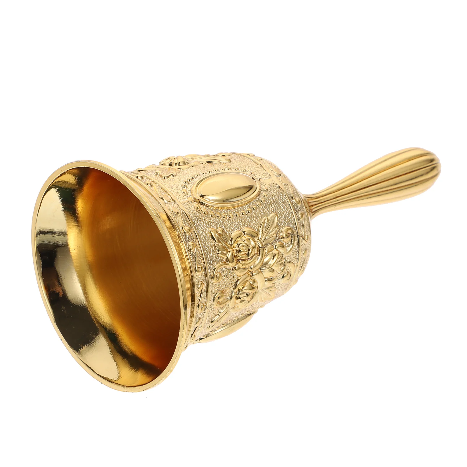 

Desk Decorations for Office Hand Ring Bell Zinc Alloy Handheld School Pass-through European Style