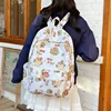 Kawaii Cartoon Capybara Backpack Funny Large Capacity Capybara School Bag Student Laptop Bag School Backpack for College Student 4
