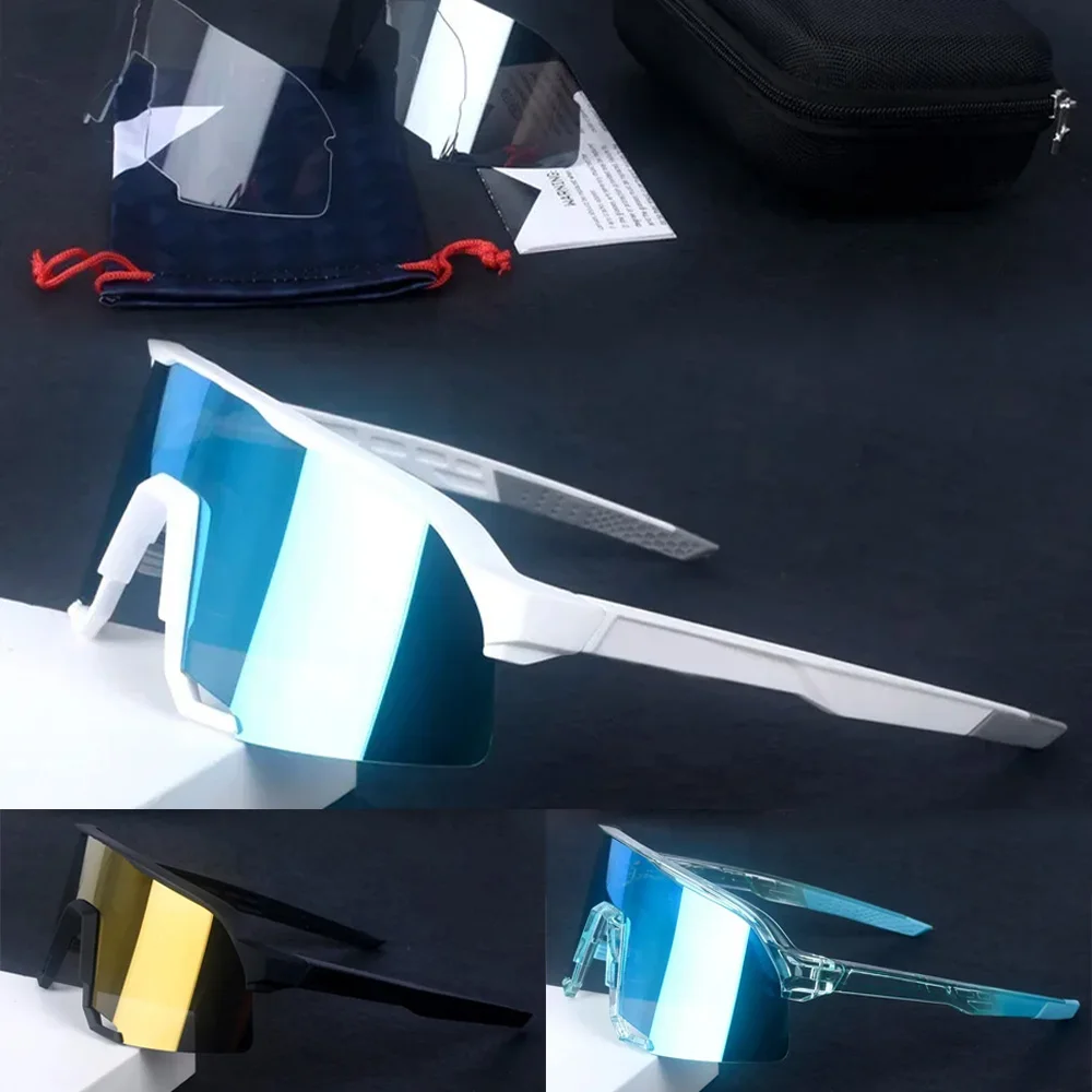 

Мужские солнцезащитные очки для женщин 2024 Роскошные брендовые солнцезащитные очки UV400 велосипедные очки 100 S3 спортивные очки для активного отдыха велосипедные очки модные