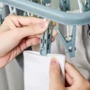 32 /12Clips Socks Clothes Drying Hanger with  Underwear Drying Folding Laundry Hanging Rack 3