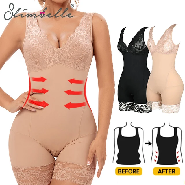 Bodysuit Shapewear Slimming Full Body Shaper Firm - Women Bodysuit  Shapewear V - Aliexpress