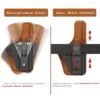 P320 Holster with Comfort Foam Pad, IWB Kydex Leather Hybrid Holster for Sig Sauer P320 Compact M18 P320 X Carry Concealed Carry 6