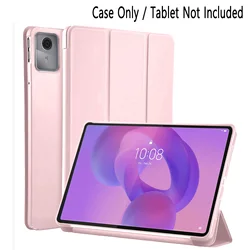 Magnetic Flip Stand Smart Cover with Soft Silicone Shell (Pink)