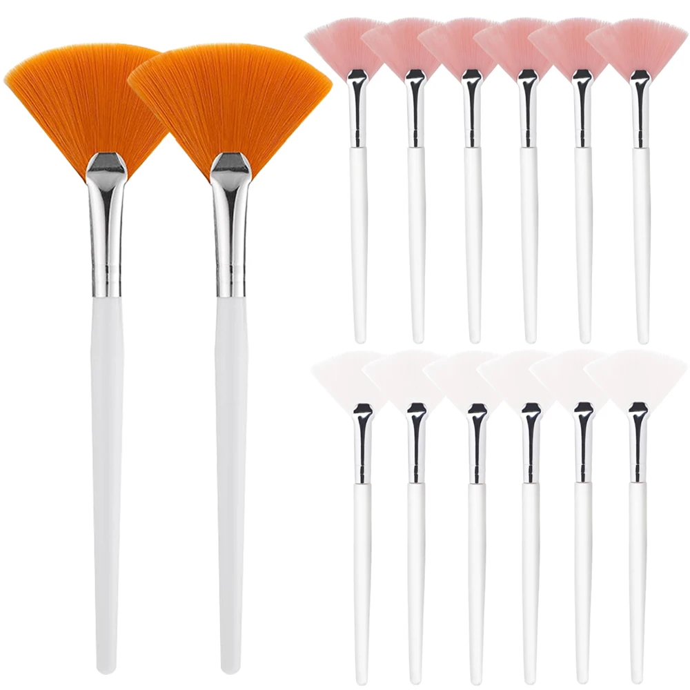 Facial Fan Mask Brushes Set
