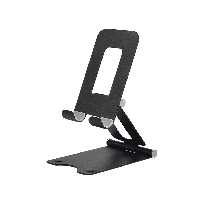 mobile phone stands for vehicle Metal Phone Holder Stand Adjustable Portable Foldable Alloy Tablet Stand for IPhone IPad Desk Desktop Support Bracket phone stand for car Holders & Stands