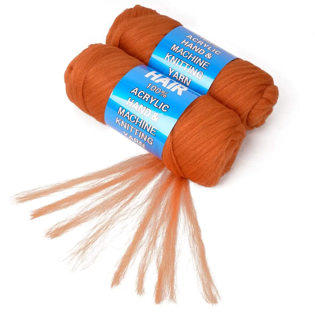 

100% Brazilian Wool Hair Acrylic Yarn For African Hair Braids Senegalese Twist Faux Locs Wraps Jumbo Braids (2Roll, #118)