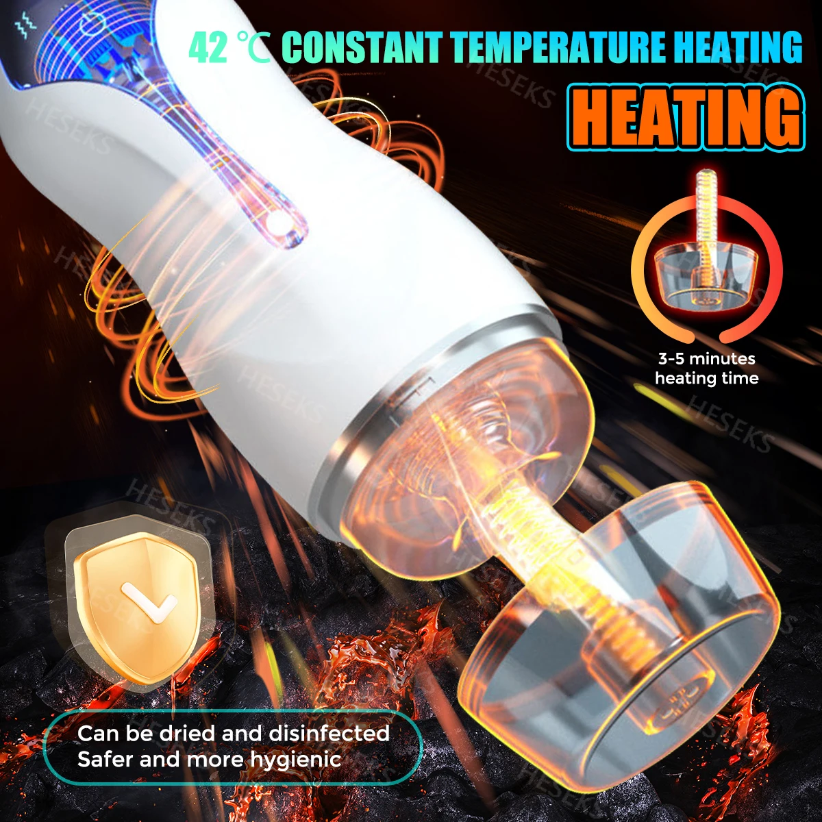 Sucking Automatic Male Masturbator Vagina Heated LCD Masturbation Cup for Men Oral Blowjob Machine Pussy Man Sex Toys 18+ sex toy male masturbation cup
