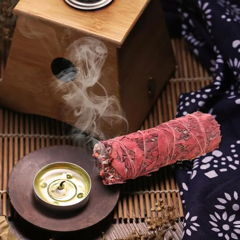 Dragons Blood Sage Dragon Blood Sage Pure Leaf Smok Purifica Ed Espelle Energia Negativa Yoga Meditazione Nicchia Fragranza Indoor