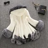 Hooded Loose Faux Fur Jacket Women Thick Autumn Winter Korean Maxi Coat Long Warm Luxury Fur Parkas Bontjas Furry Outerwear 1