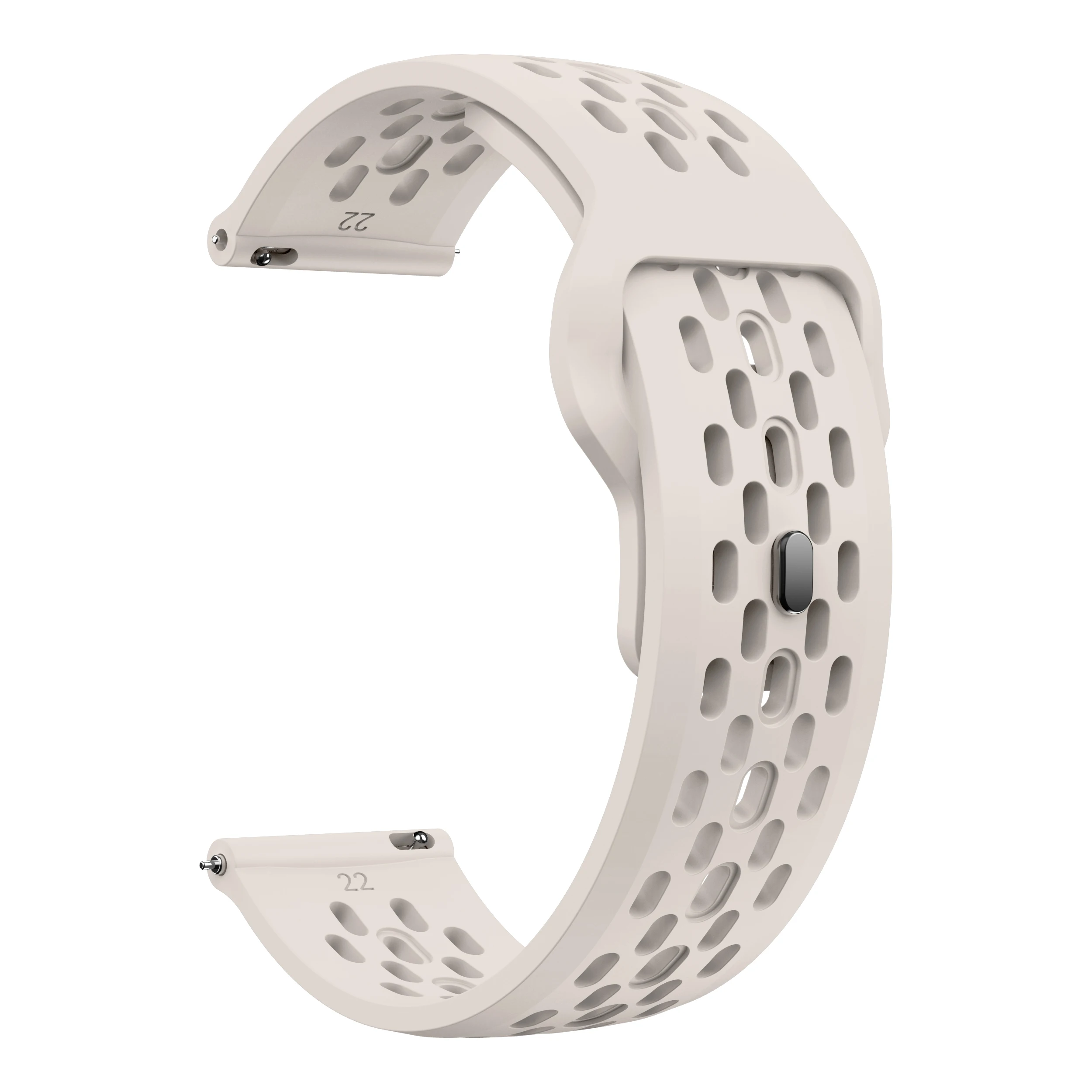 Versatile Silicone Watch Strap Bracelet (18mm, 20mm, 22mm)